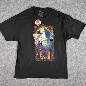 Vintage 2004 Howl's Moving Castle Shirt Mens L Black Anime Studio Ghibli NWT